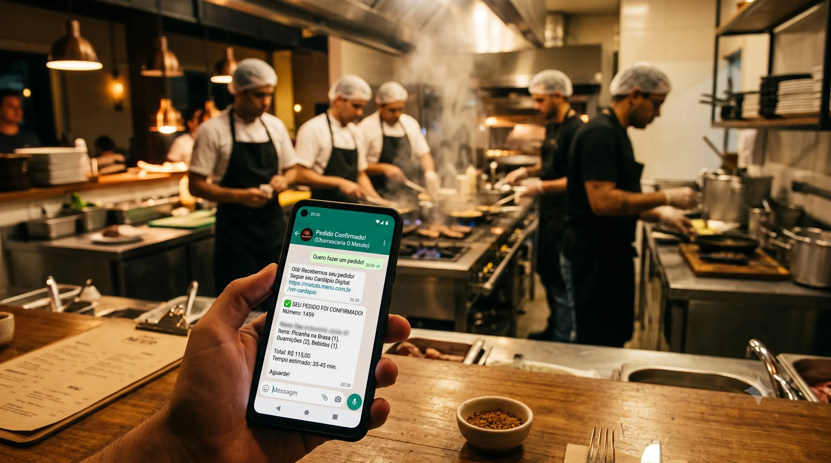 Automação de WhatsApp para Restaurantes e Delivery: pedidos organizados e cliente que volta