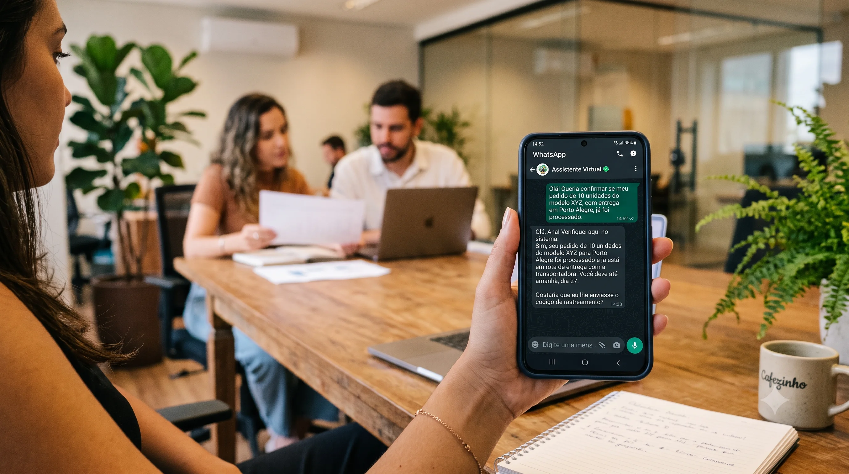IA para WhatsApp: o que muda quando o agente começa a entender