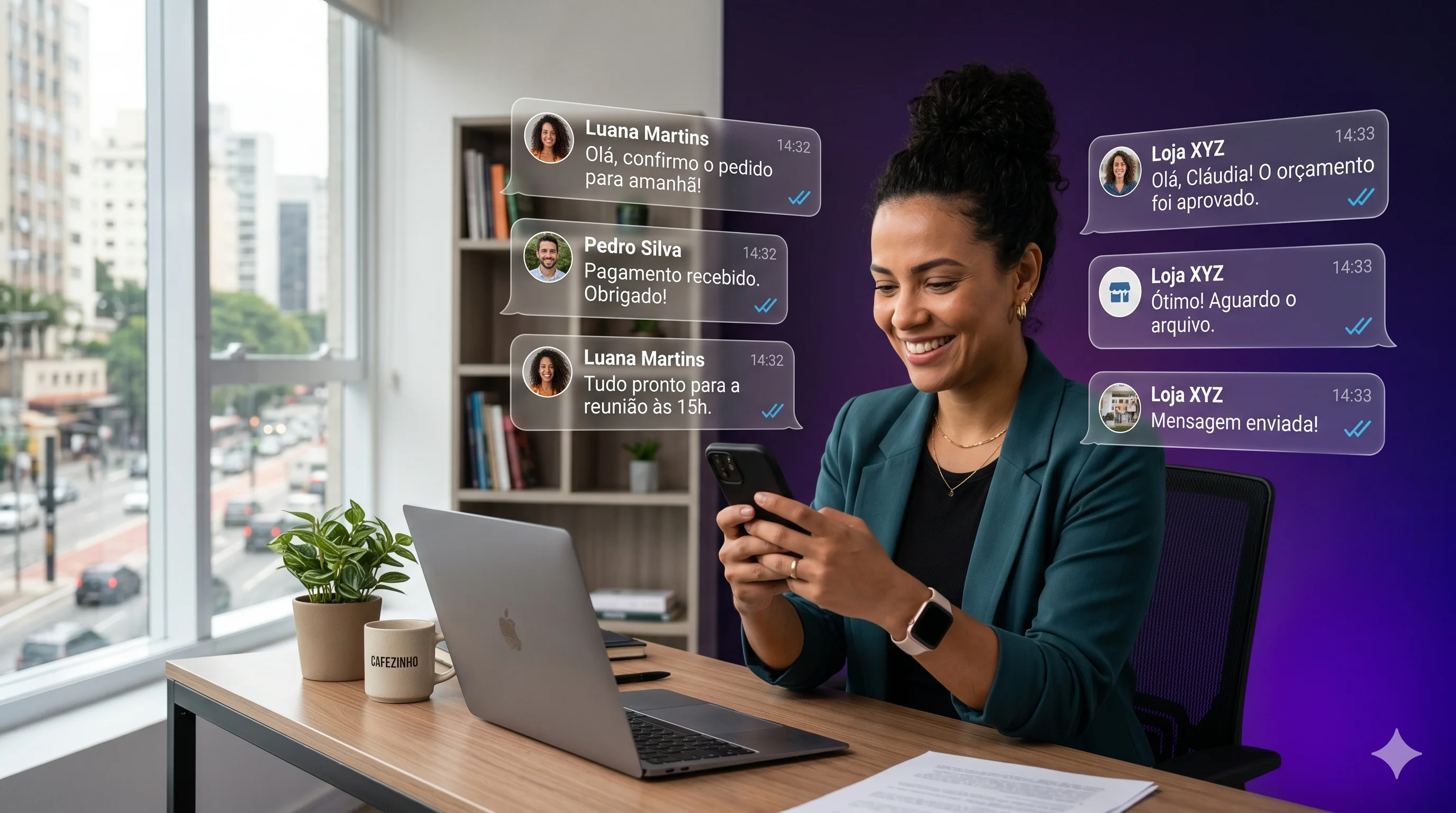 Automação de WhatsApp para empresas — Zap Trend